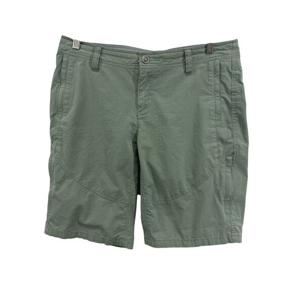 Kuhl Pants - KÜHL Spire Shorts Women’s Olive Green Hiking Outdoor Cargo Pockets Size 12